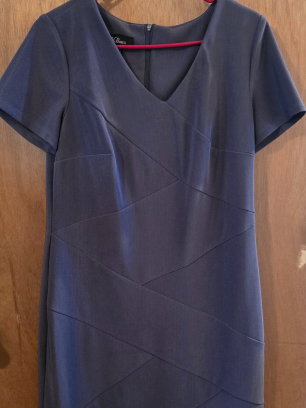 AGB Short Sleeve Sheath Dress